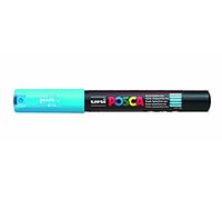 Uni Posca Marker PC-1M Paint Glass Pen Bullet Tip 1.0mm Light Blue