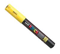 Uni Posca Marker PC-1M Paint Glass Pen Bullet Tip 1.0mm Yellow