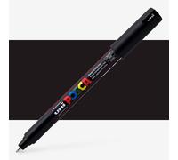 Uni : Posca Marker : PC-1MR : Ultra-Fine Pin Tip : 0.7mm : Black