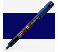 Uni : Posca Marker : PC-1MR : Ultra-Fine Pin Tip : 0.7mm : Blue