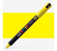 Uni : Posca Marker : PC-1MR : Ultra-Fine Pin Tip : 0.7mm : Yellow