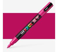 Uni : Posca Marker : PC-3M : Fine Bullet Tip : 0.9 - 1.3mm : Fuchsia