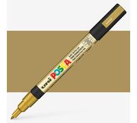 Uni : Posca Marker : PC-3M : Fine Bullet Tip : 0.9 - 1.3mm : Gold