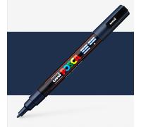 Uni : Posca Marker : PC-3M : Fine Bullet Tip : 0.9 - 1.3mm : Navy Blue