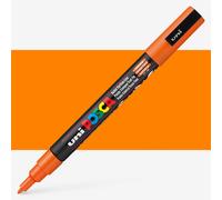 Uni : Posca Marker : PC-3M : Fine Bullet Tip : 0.9 - 1.3mm : Orange