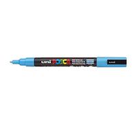 Uni : Posca Marker : PC-3M : Fine Bullet Tip : 0.9 - 1.3mm : Light Blue