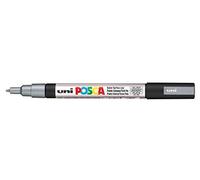 Uni : Posca Marker : PC-3M : Fine Bullet Tip : 0.9 - 1.3mm : Silver