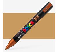 Uni : Posca Marker : PC-5M : Medium Bullet Tip : 1.8 - 2.5mm : Bronze