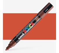 Uni : Posca Marker : PC-5M : Medium Bullet Tip : 1.8 - 2.5mm : Brown