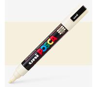 Uni : Posca Marker : PC-5M : Medium Bullet Tip : 1.8 - 2.5mm : Ivory