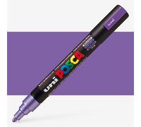 Uni : Posca Marker : PC-5M : Medium Bullet Tip : 1.8 - 2.5mm : Metallic Violet