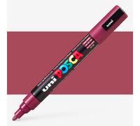 Uni : Posca Marker : PC-5M : Medium Bullet Tip : 1.8 - 2.5mm : Red Wine