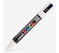 Uni : Posca Marker : PC-5M : Medium Bullet Tip : 1.8 - 2.5mm : White