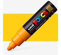 Uni : Posca Marker : PC-7M : Bullet Tip : 4.5 - 5.5mm : Bright Yellow (Orange)