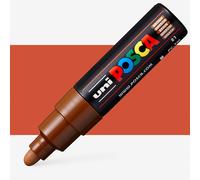 uni-ball Posca 181387 - PC Wide Tapered Tip Marker - 7 m - 4.5-5.5 mm, Brown