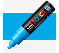 Uni : Posca Marker : PC-7M : Bullet Tip : 4.5 - 5.5mm : Light Blue
