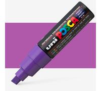 Uni : Posca Marker : PC-8K : Chisel Tip : 8mm : Violet