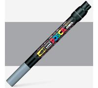 Uni-Ball Posca PCF-350 Marker 8mm Brush Tip - Silver