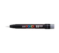 Uni Posca Marker PCF-350 Paint Glass Pen Brush Tip 8mm White