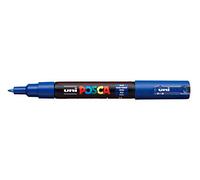 Uni Posca Marker Pen 0.7mm Bullet Tip PC-1M - Color: Blue