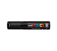 Uni Posca Marker Pen Broad Chisel Tip 8.0mm PC8K - Color: Black