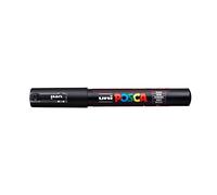 Uni Posca Marker Pen Extra Fine Bullet Tip PC1M 0.7mm - Color: Black