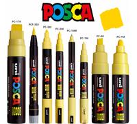 Uni Posca Paint Marker Pens PC-1M PC-3M PC-5M PC-7M PC-8K All Colours Art Craft