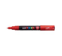 uni-ball 17871000 Posca Extra Fine Bullet Tip Marker - Red