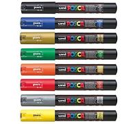 Uni POSCA PC-1M Paint Marker Pens Set of the 8 Colours