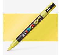 Uni : Posca : PC-3M : Fine Bullet Tip : 0.9 - 1.3mm : Yellow