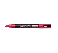 Uni : Posca Marker : PC-3M : Fine Bullet Tip : 0.9 - 1.3mm : Dark Red
