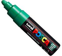 Uni POSCA PC-7M Paint Marker Art Pens - Large Bullet Nib 4.5-5.5mm - 15 Colours - New for 2017 - Green