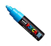 Uni POSCA PC-7M Paint Marker Art Pens - Large Bullet Nib 4.5-5.5mm - 15 Colours - New for 2017 - Light Blue