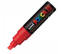 Uni Posca PC-8K Paint Marker Art Pens Broad Chisel 8mm - Assorted Colours