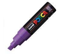 Uni Posca PC-8K Paint Marker Art Pens Broad Chisel 8mm - Assorted Colours