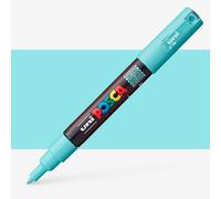 Uni : Posca : PC-MR1 : Ultra-Fine Tip : 0.7mm : Aqua Green