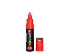 Uni-Ball 181321 - POSCA marker met brede ronde punt, rood