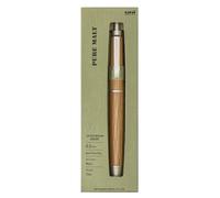 Mitsubishi Pencil Oil Based Ballpoint Pen, Pure Malt, Jetstream Inside, Single, 0.5mm, Natural Wood Barrel, Gift Packaging Included SXNPM05.70