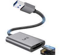 uni SD Card Reader, USB 3.0 to TF/SD Card Adapter, High-Speed Memory Card Reader, Compact Camera mate for SD Micro SD/TF/SDHC/SDXC/MMC, Compatible with MacOS, Windows, Chromebook, Linux