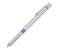 Uni Shift Pipe Lock Drafting 0.5mm Pencil, Silver Body with Blue Accent (M51010.26)