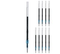 Uni SXR-7 Jetstream Ballpoint Pen Refill - 0.7 mm - Black 10 set