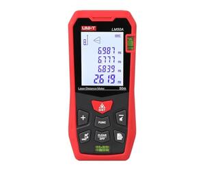 UNI-T laser distance meters Laser Rangefinder LM50A LM70A LM100A LM120A Digital Range Finder Meter Millimeter Accuracy,measure AREA, VOLUME, ADDITION, SUBTRACTION (LM50A)
