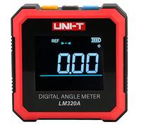 UNI-T LM320A Electronic Angle Meter Digital Protractor Magnetic Inclinometer Angle Tester Bevel Box Backlight