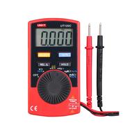 UNI-T Pocket Multimeter Digital AC/DC Voltmeter Ammeter Cap Freq Tester UT120C