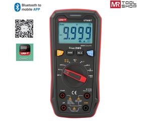 UNI-T TRMS Multimeter Digital Auto Range Bluetooth AC/DC Ohm Freq Temp Tester CE