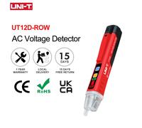 UNI-T UT12D AC Voltage Tester Detector Non-contact Indicator Pencil Stick 24V-1000V Electric Power LED Light Sensor Meter UT12D-ROW