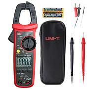UNI-T UT204PRO Current Clamp, True-RMS Clamp Meter, Clamp Multimeter Measures NCV, 600A 600V AC/DC Voltage and Current, Resistance, Capacitance, Frequency, Continuity, Temperature, Live Wire