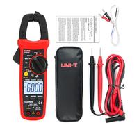 UNI-T UT204R Digital Clamp Meter Temperature AC DC Current Voltage Resistance Tester Multimeter