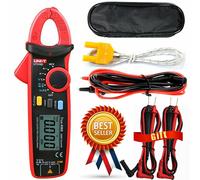 UNI-T UT210D Clamp Meter AC/DC Current Voltage Digital Multimeter Temp Tester ✦