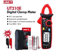 UNI-T UT210E UT210D AC DC Current Clamp Meter 100A Amperimetric Clamp Multimeter Digital Ammeter Pliers Electrician Tools UT210E